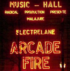 Arcade Fire – 2007/03/19 – Paris l’Olympia