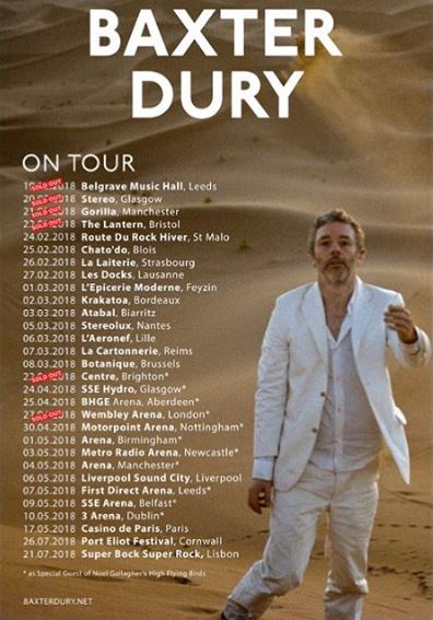 Baxter Dury – 2018/05/17 – Paris le Casino de Paris