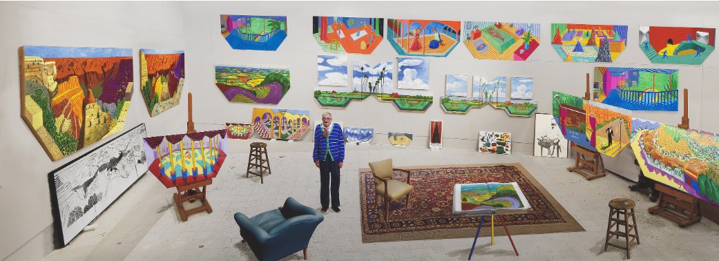« David Hockney – collection de la Tate » au musée Granet d’Aix en Provence