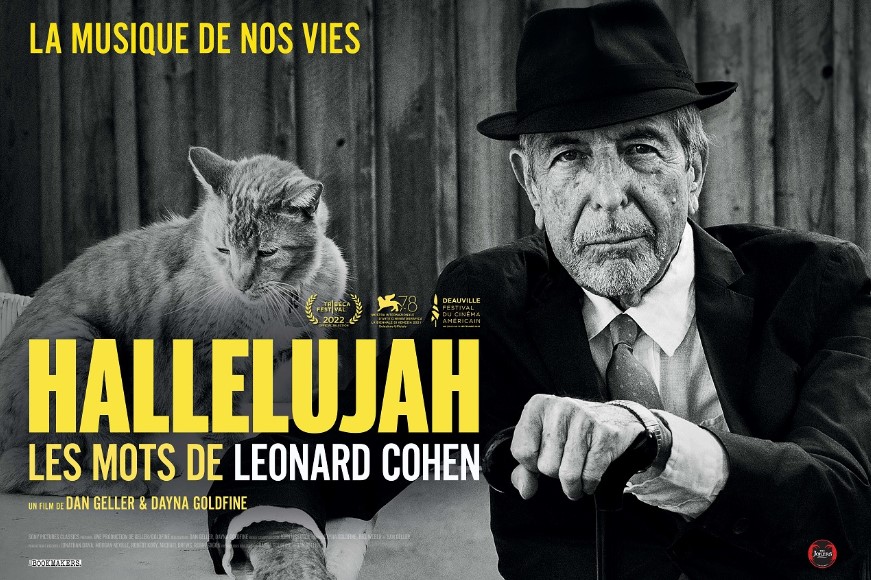 « Hallelujah, les mots de Leonard Cohen » de Dayna Goldfine et Dan Geller