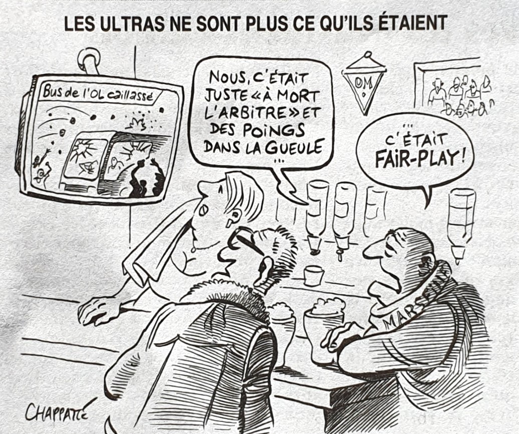 Le fouteballe décérébrant a encore sévi