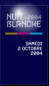 Nuit Blanche… assurément !