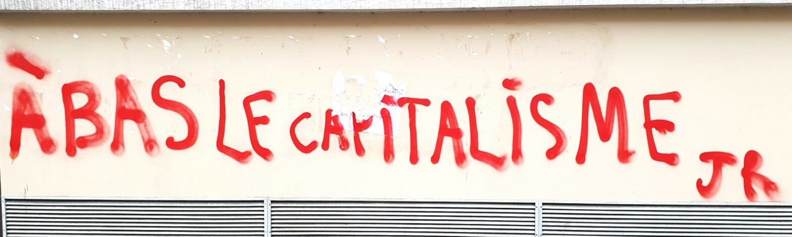 Les restes de la manif