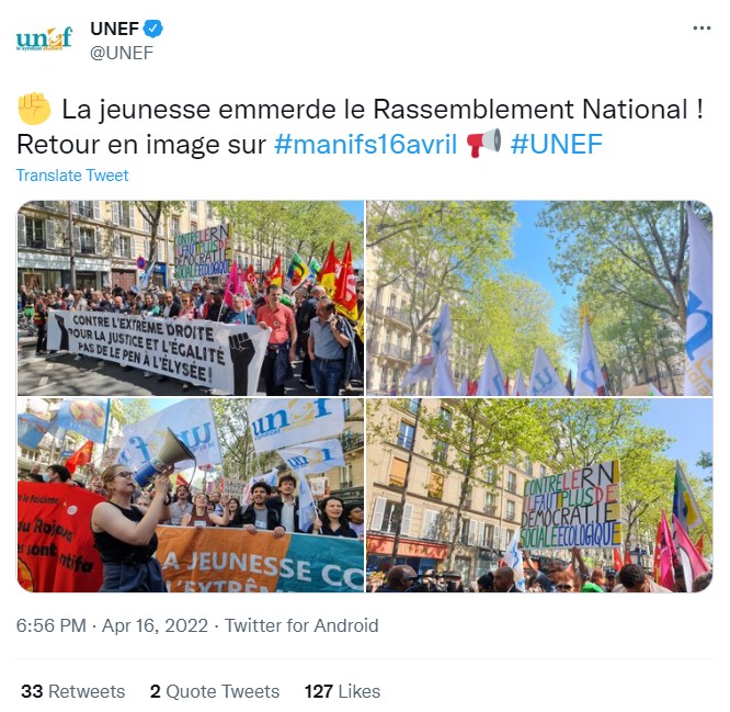 Les jeunes ne sont pas contents